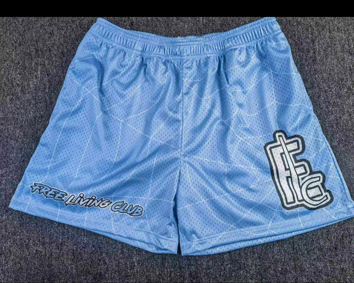 Cool Blue Webz “Club” Shorts