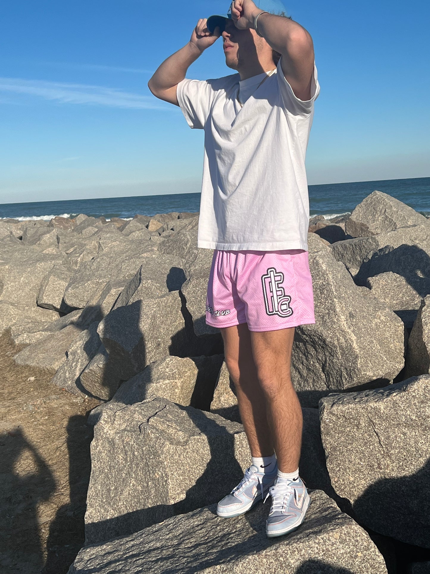 Pink "Club" Shorts LIMITED AMOUNT!