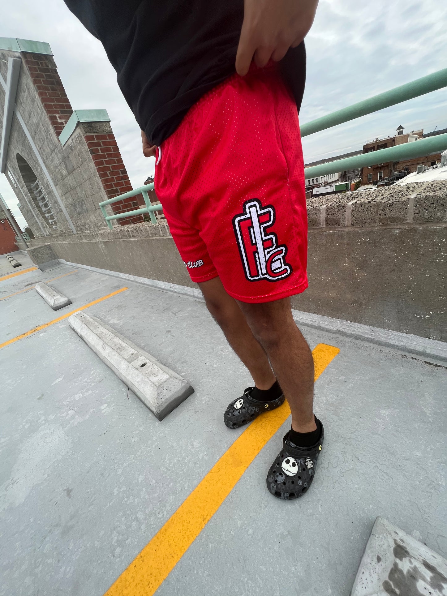 Red "Club" Shorts GR