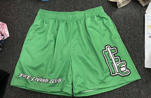 Kelly Green “Club” Shorts