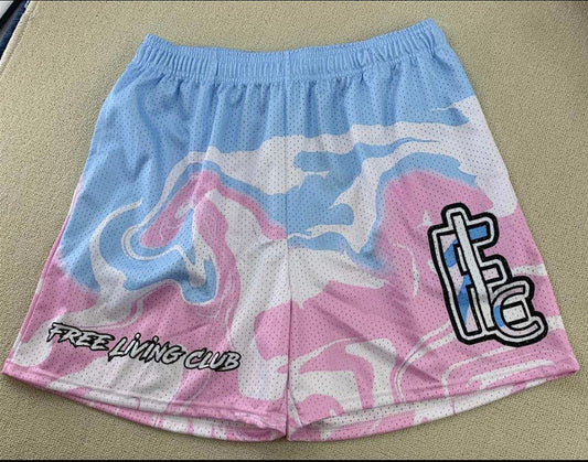 Pink & Blue TD "Club" Shorts GR