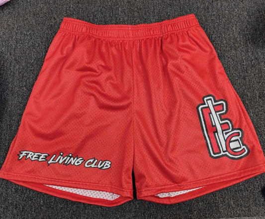 Red "Club" Shorts GR