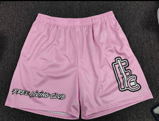 Pink "Club" Shorts LIMITED AMOUNT!