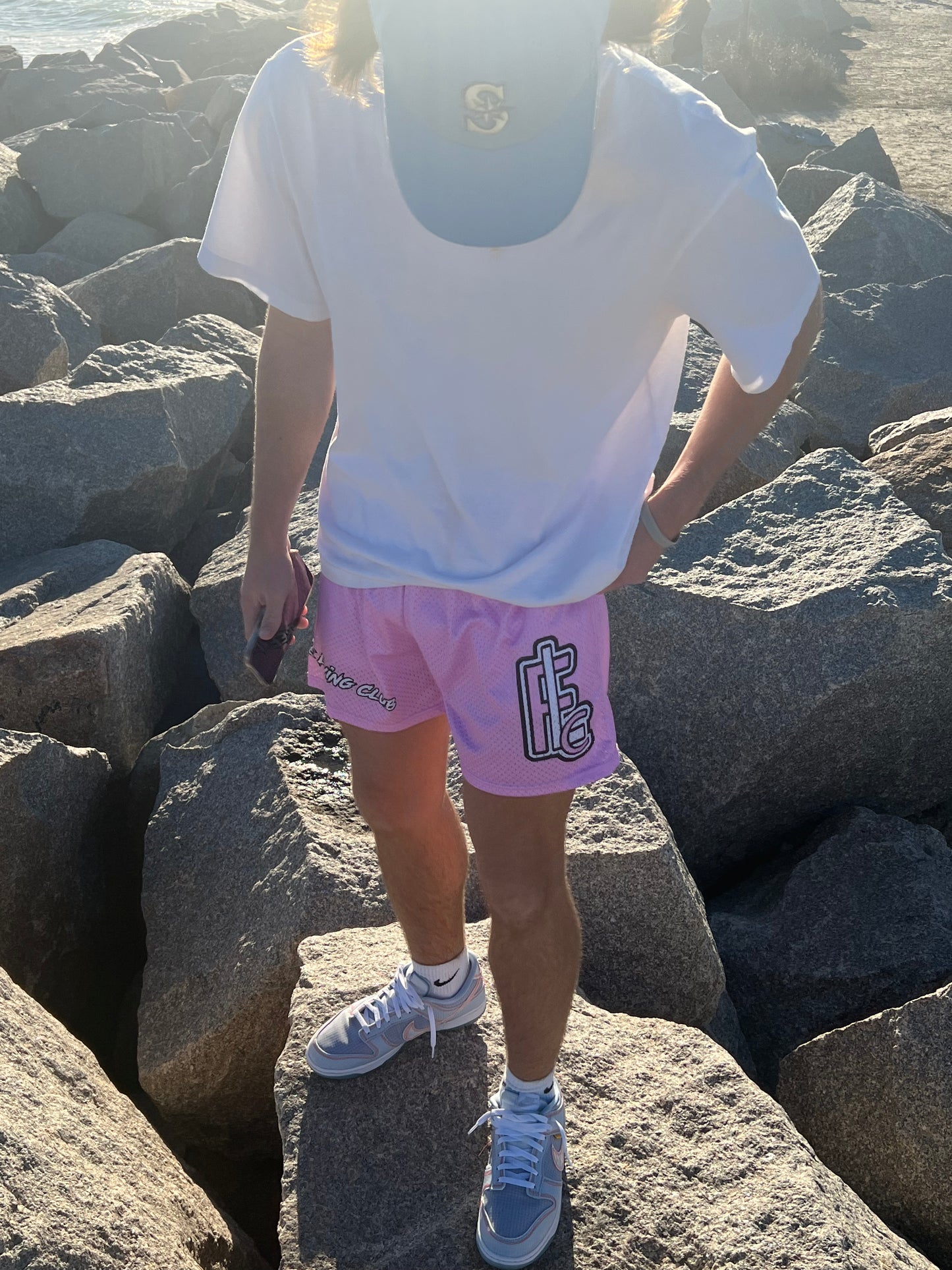 Pink "Club" Shorts LIMITED AMOUNT!